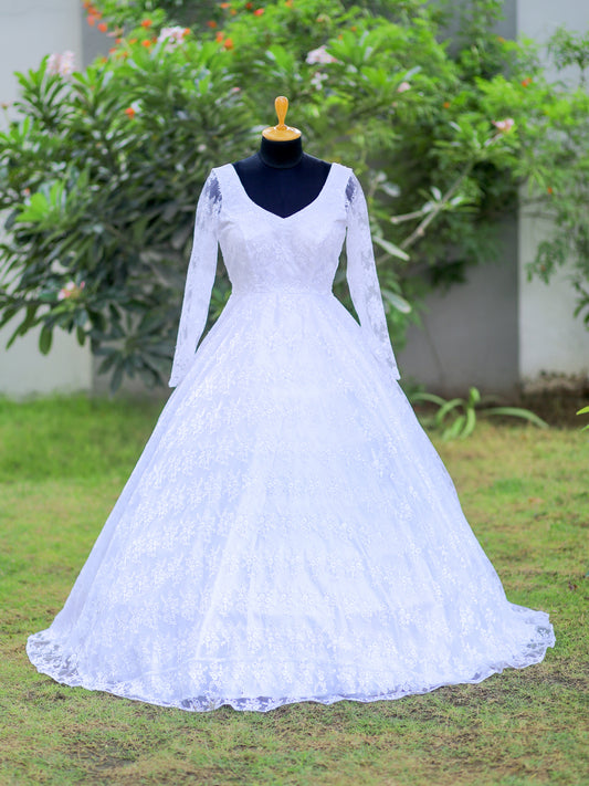 Dreamy Long Sleeve Bridal Gown