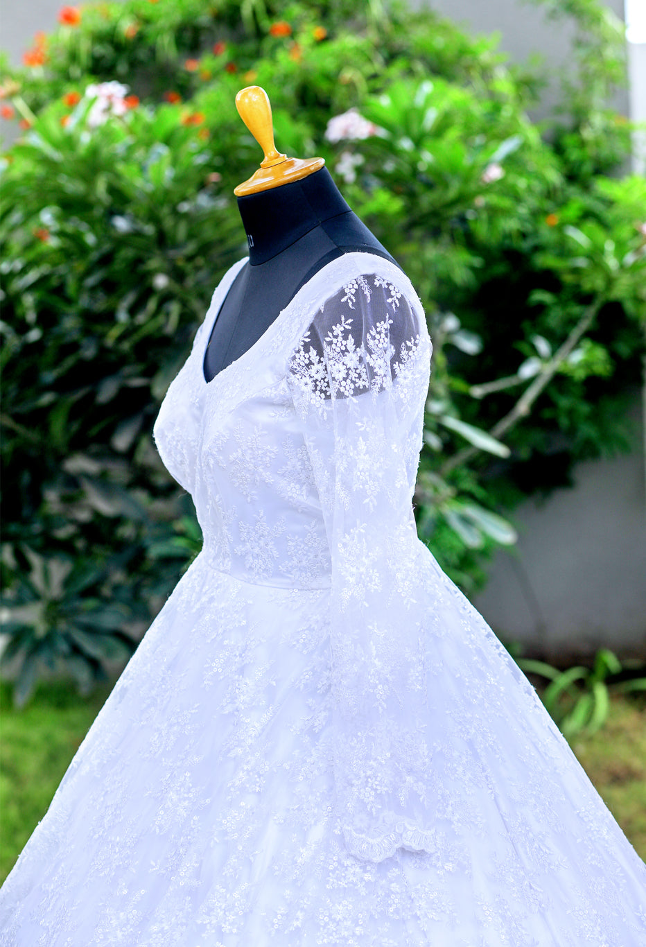 Dreamy Long Sleeve Bridal Gown