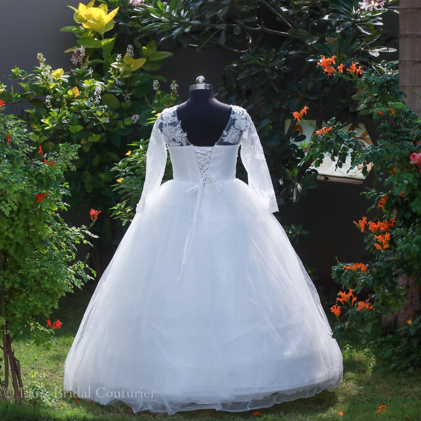 White Wedding Princess Gown