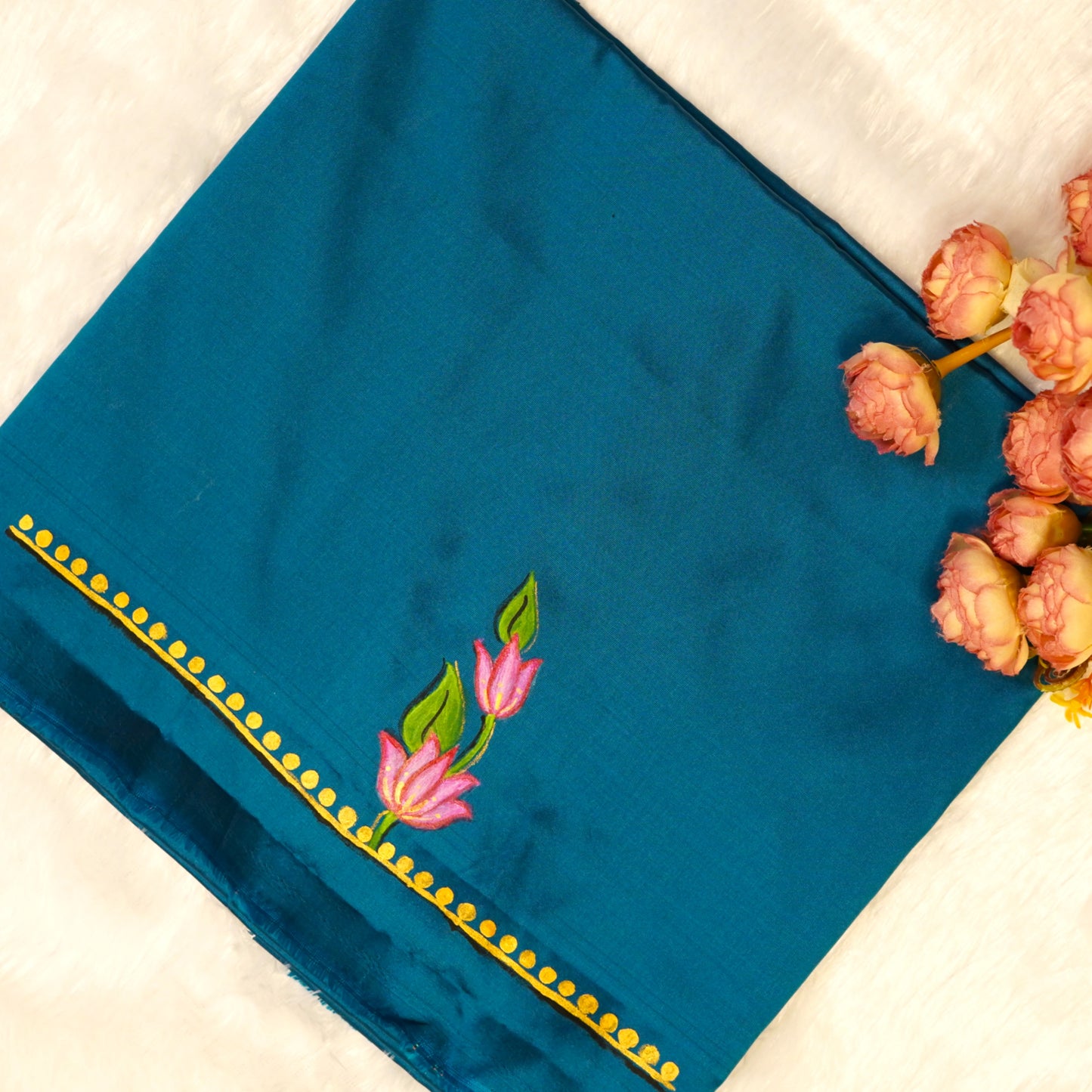 Blue Lapis Grace Blouse Fabric