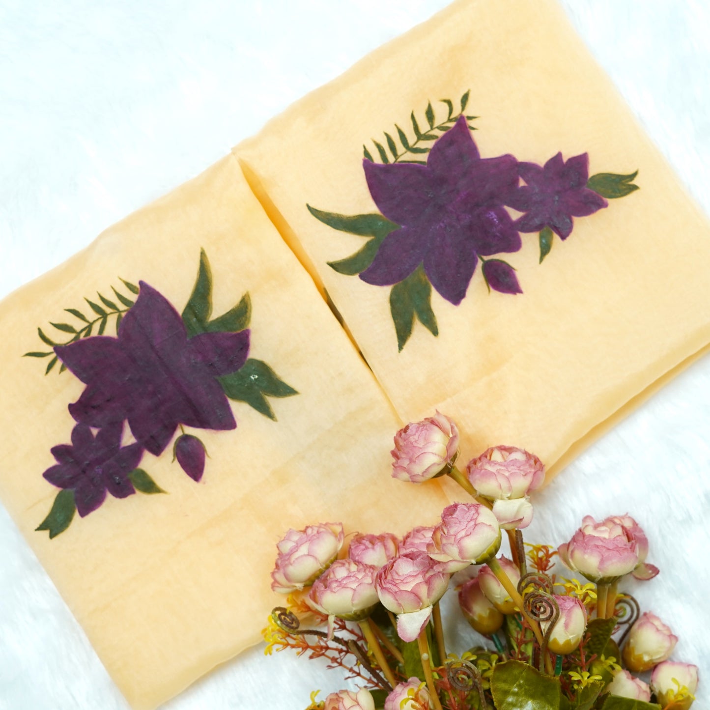 Lavender Bloom Blouse Fabric