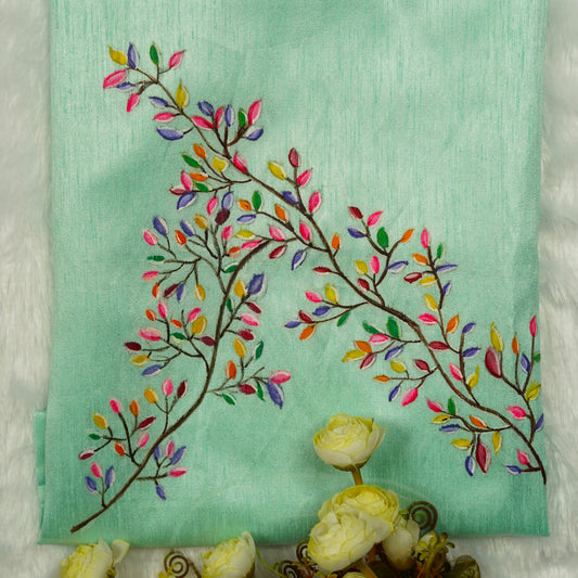 Creeper Inspired Blouse Fabric