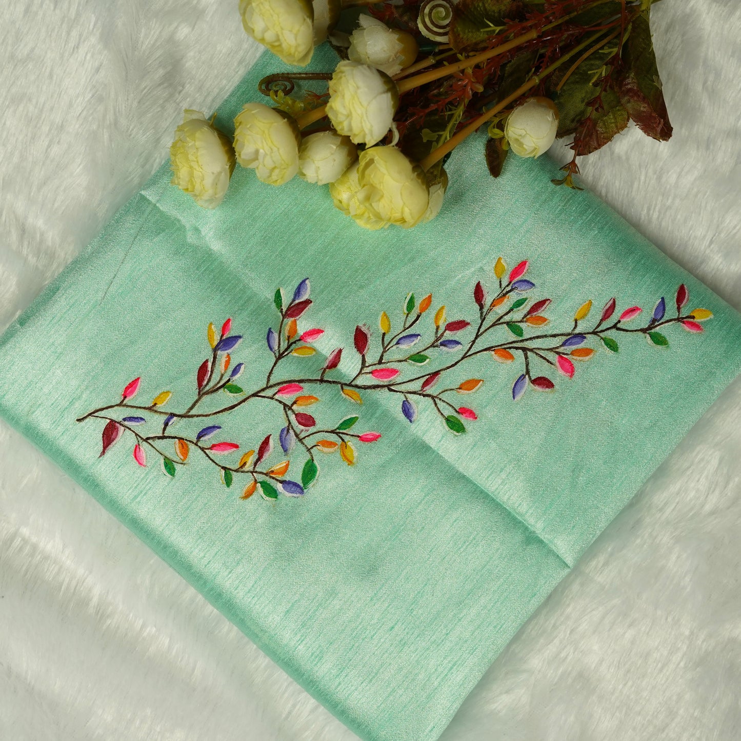 Creeper Inspired Blouse Fabric