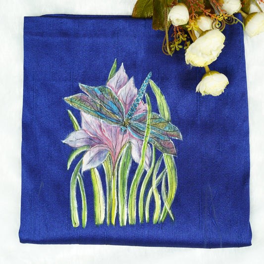 Artistic Design on Blouse Fabric