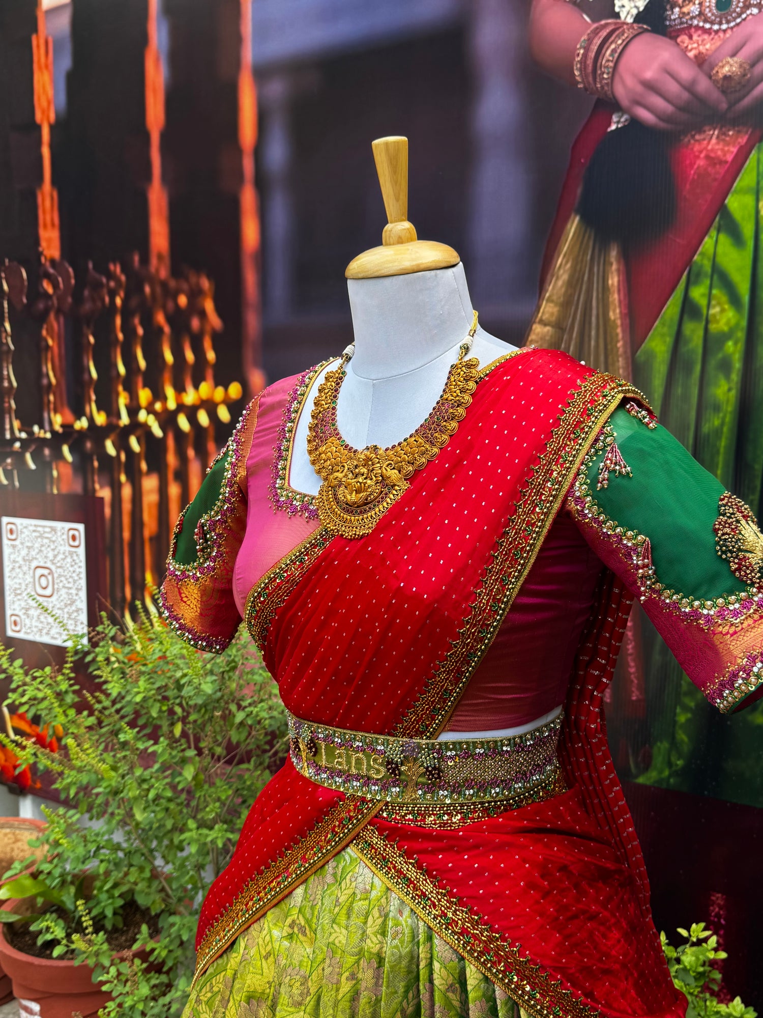 Half sarees