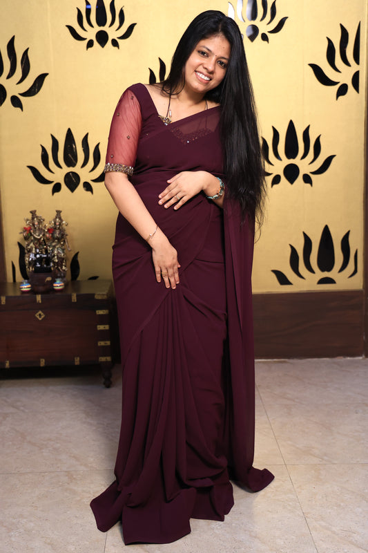 Wrap and Go Saree